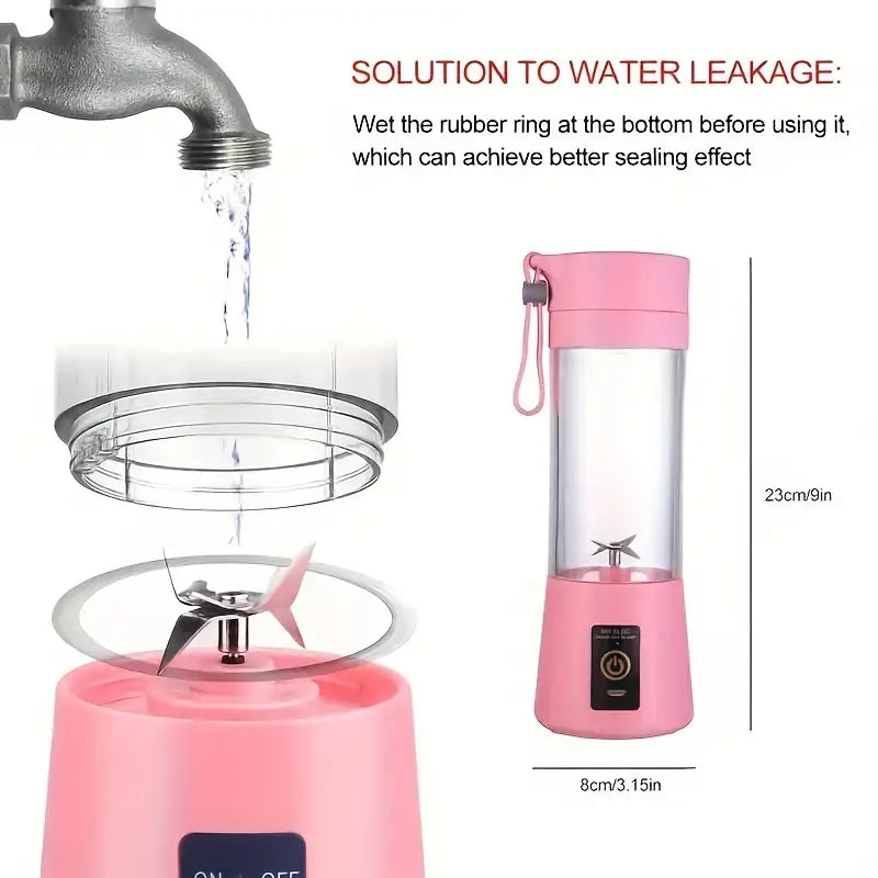 Mini Electric Citrus Juicer - Portable USB Blender