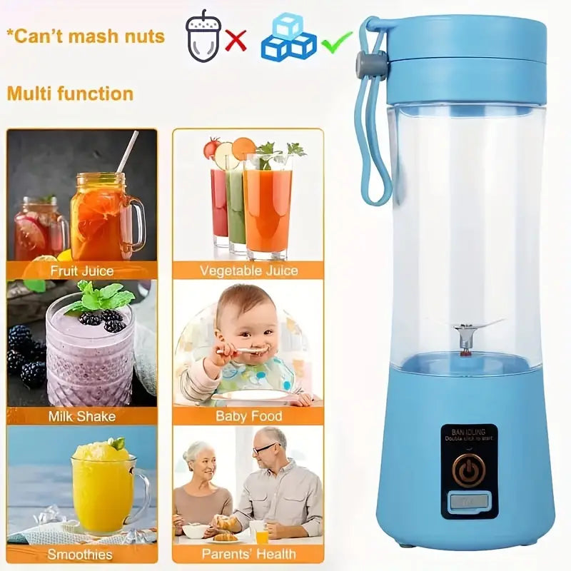 Mini Electric Citrus Juicer - Portable USB Blender